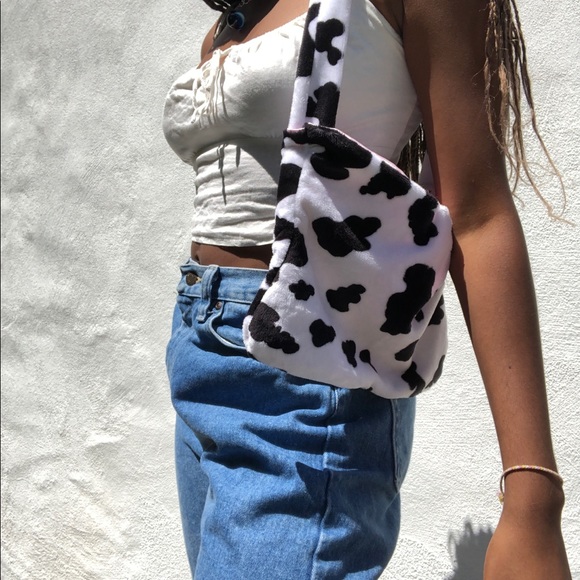 Cow print Mini purse - Picture 1 of 3